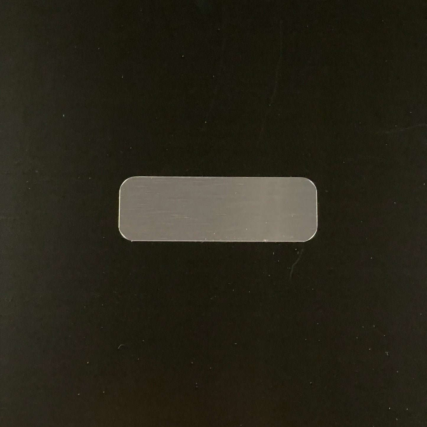 1x3 Sublimation Aluminum Nametags Blanks - Set of 10