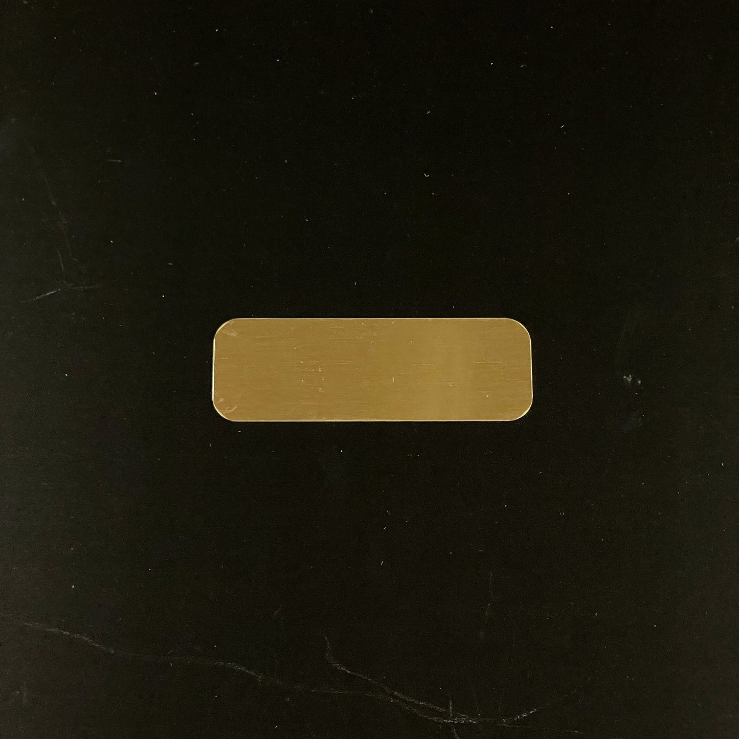 1x3 Sublimation Aluminum Nametags Blanks - Set of 10